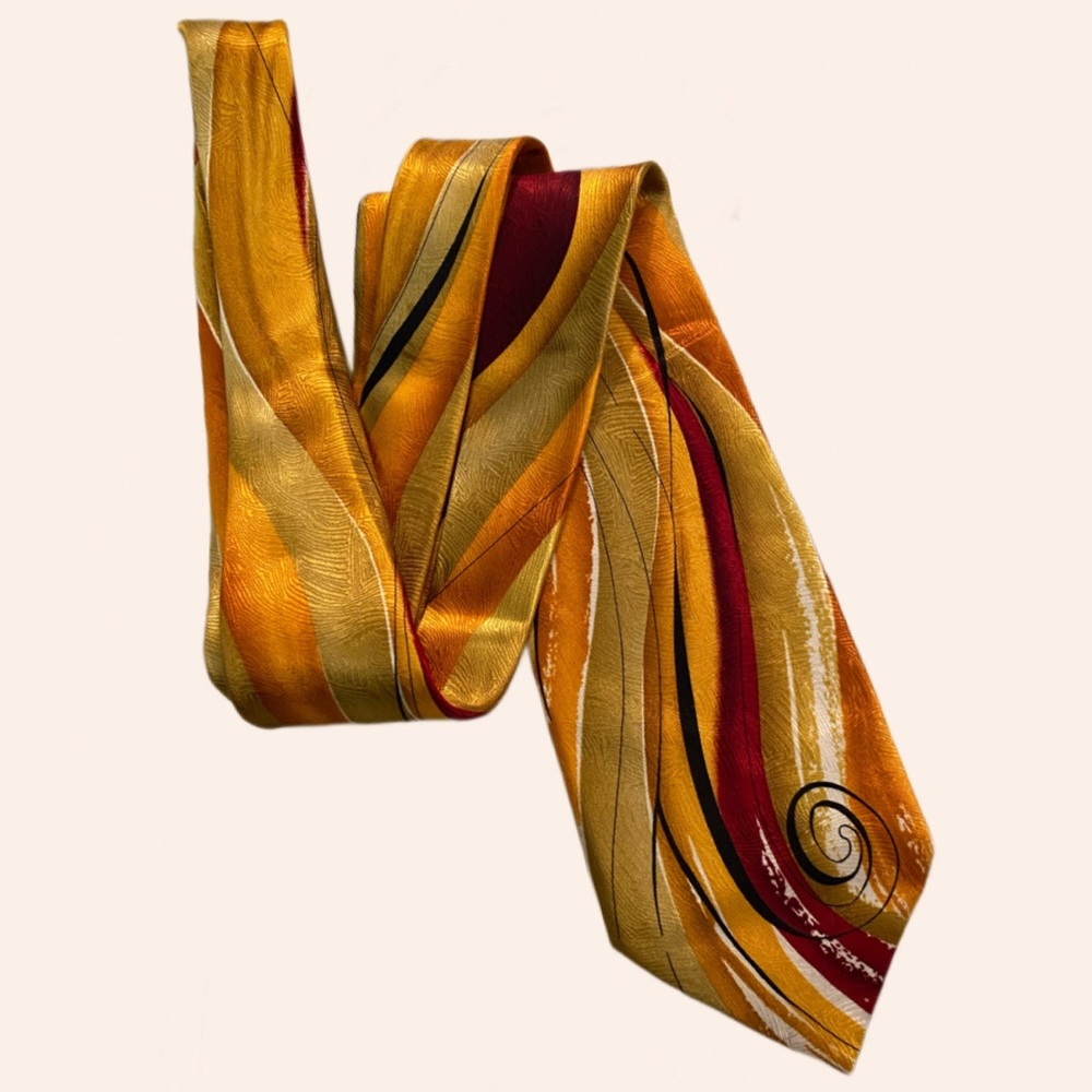 Jerry Garcia 100% Silk Tie Emerging Elephant Collection, 2005